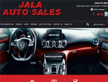 Tablet Screenshot of jalaautosales.net
